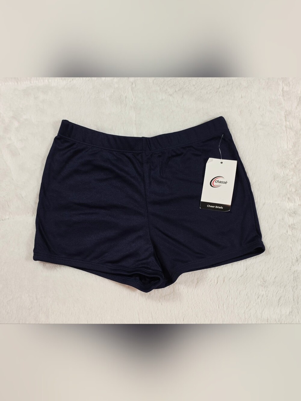 Chassé Women's Navy Athletic Shorts - Stretch Performance Briefs